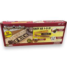 Kit de plantillas para hacer letreros SignCrafter Milescraft