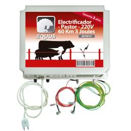 Electrificador Pastor Electrico Equus 60 Km 3 Joule