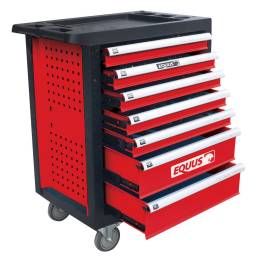 Carro Taller Gabinete Caja 272 Herramientas 7 Cajones Equus
