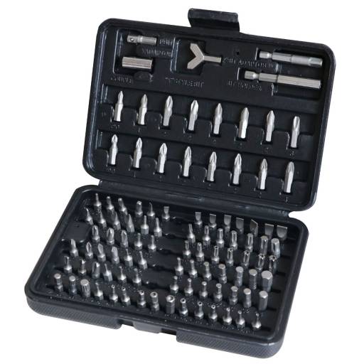 Juego de 100 Piezas de Puntas de Atornillador