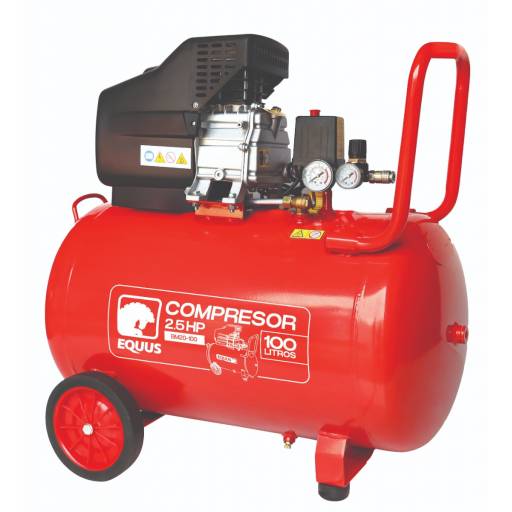 Compresor 2.5 Hp 100 Lts Equus