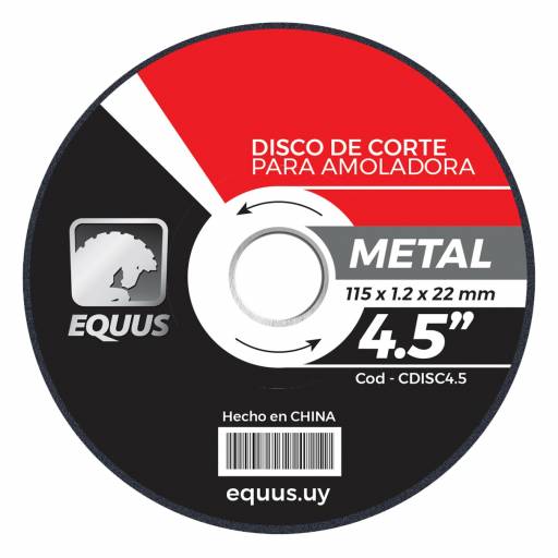 Disco Abrasivo Para Metal 4.5"