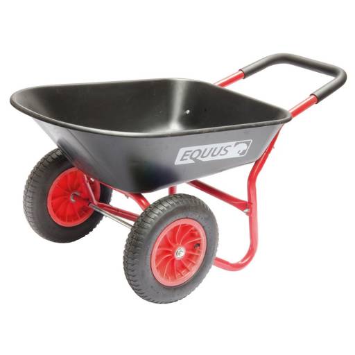 Carretilla Tolva Plastica 80L 2 ruedas
