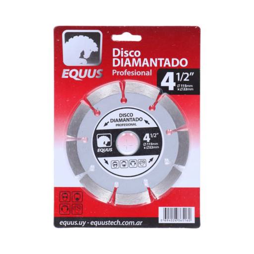 Disco De Corte Diamantado Equus - Segmentado 115mm 4