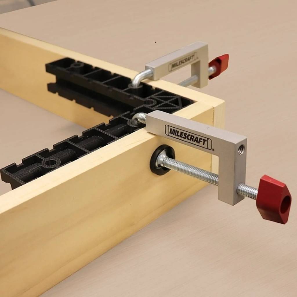 Combo Fenceclamp + Escuadra Prensa Router Milescraft Carpintería