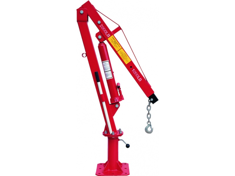 Guinche o grua giratoria para camioneta o camin 900kg