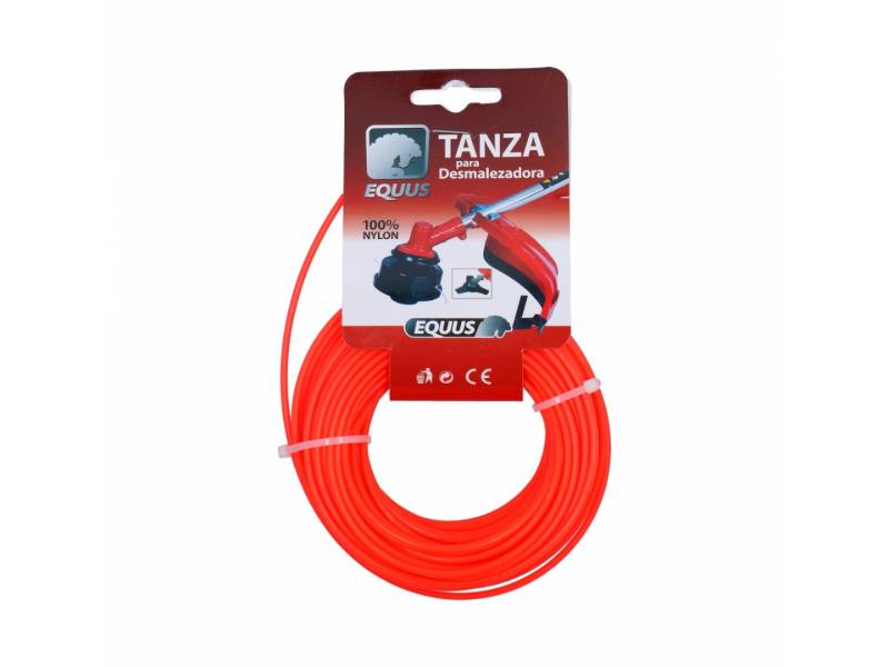 Tanza redonda 2.4mm x 15m para desmalezadoras